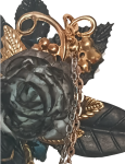 Kanzashi Ying Yang