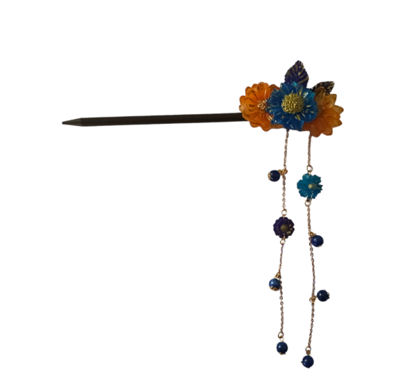 Kanzashi Doble Van Gogh