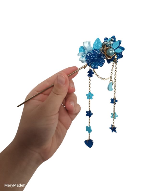 Kanzashi Sailor Mercurio