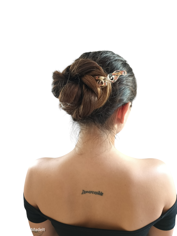 Colección Kanzashis Ramas de Cristal