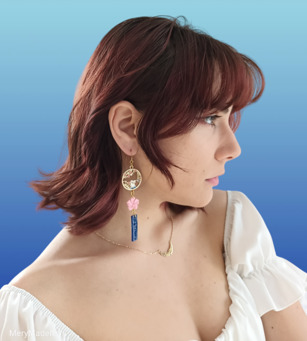 Pendientes Ecos de Japón