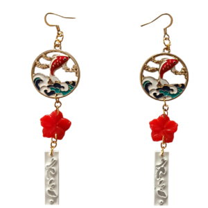Pendientes Ecos de Japón
