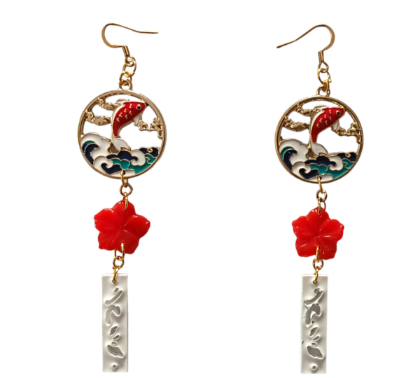 Pendientes Ecos de Japón