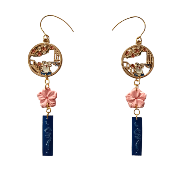 Pendientes Ecos de Japón
