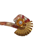 Kanzashi Majestad Carmesí