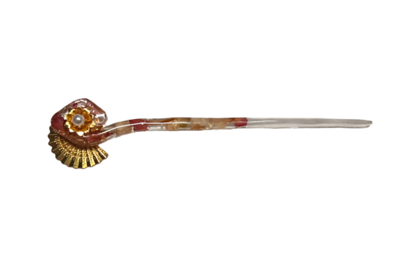 Kanzashi Majestad Carmesí