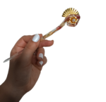 Kanzashi Majestad Carmesí