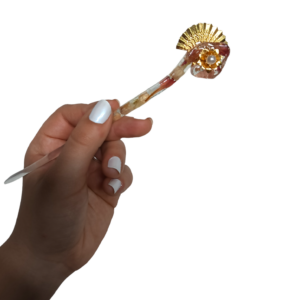 Kanzashi Majestad Carmesí