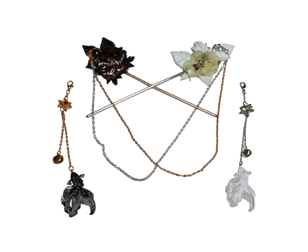 Kanzashi Doble: Gojo&Geto (8 en 1)