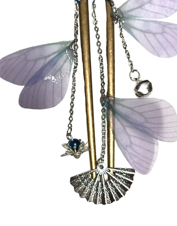 Kanzashi Viento de Cristal