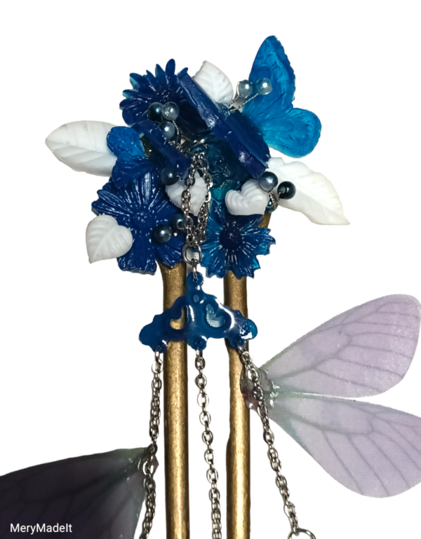 Kanzashi Viento de Cristal