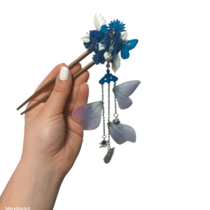 Kanzashi Viento de Cristal