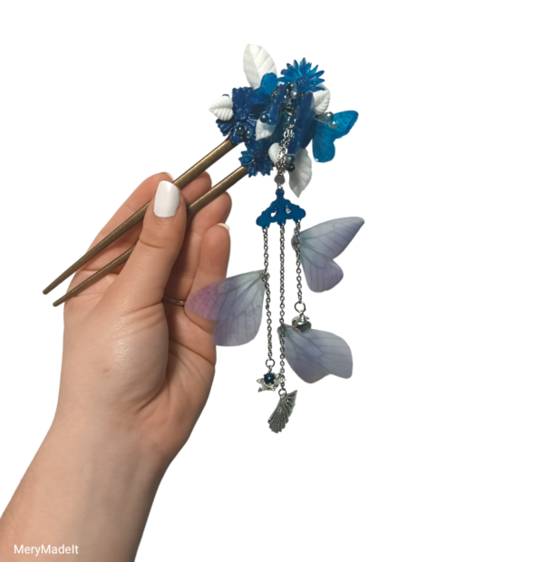 Kanzashi Viento de Cristal