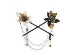 Kanzashi Ying Yang