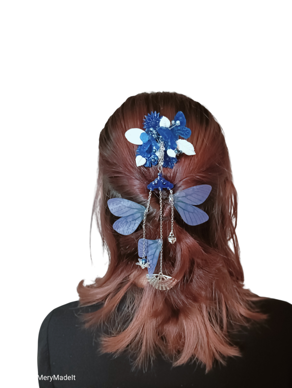 Kanzashi Viento de Cristal